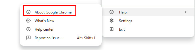 Om Google Chrome