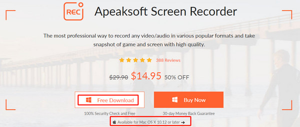 Töltse le a Windows Screen Recorder alkalmazást