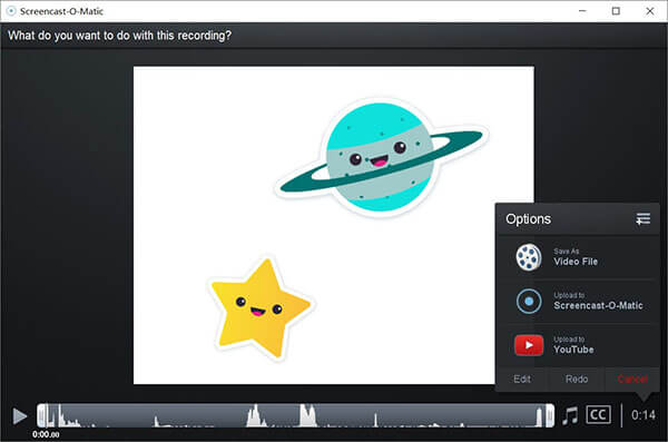 Edit Video Window Screencast-o-matic