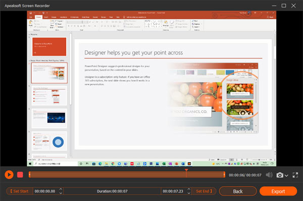 Preview Recorded Powerpoint