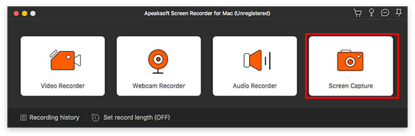 Select screen capture