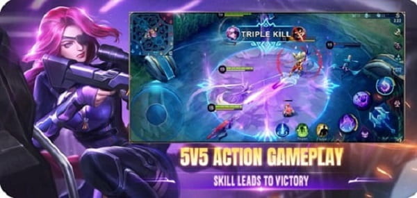 Gameplay d'action 5v5