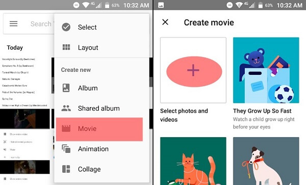 Acceda a Google Photos