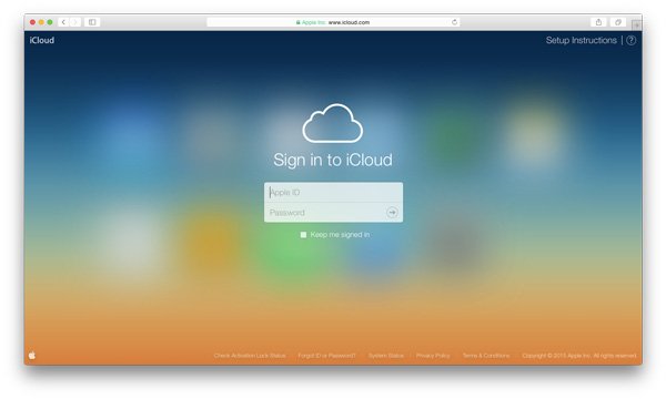 adgang til icloud backup