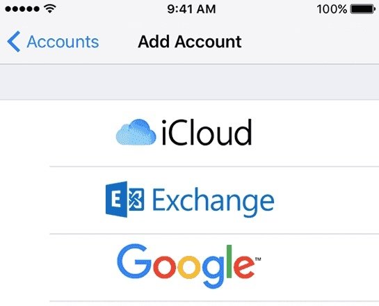 Fügen Sie Kontakte aus iCloud hinzu