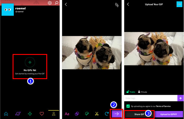 Add hozzá a Giphy-hez