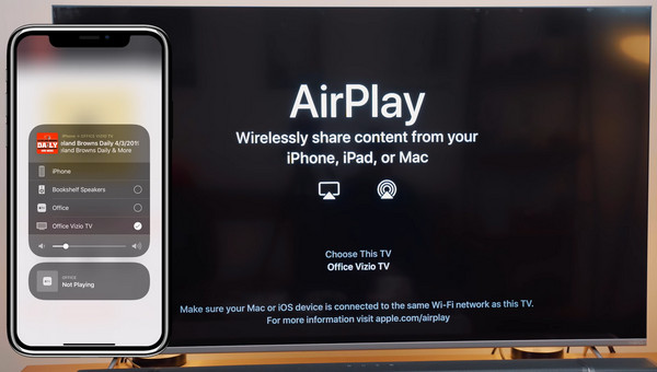 Airplay iPhone su Vizio