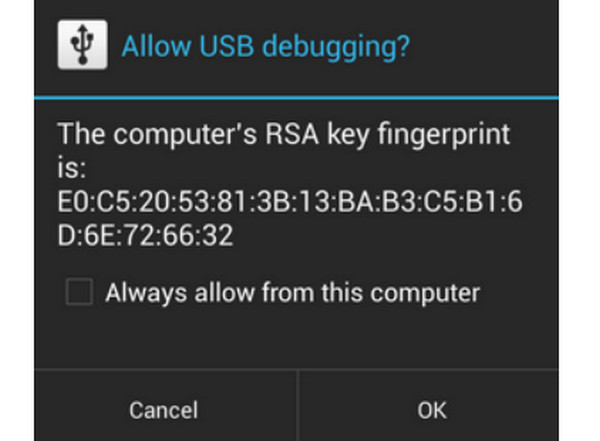 Разрешить USB