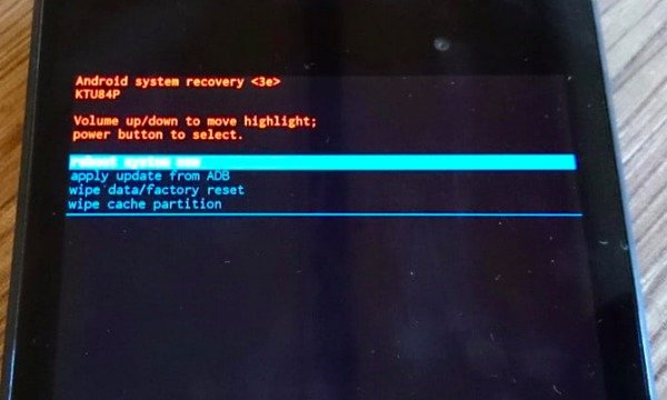 Android System Recovery 3e