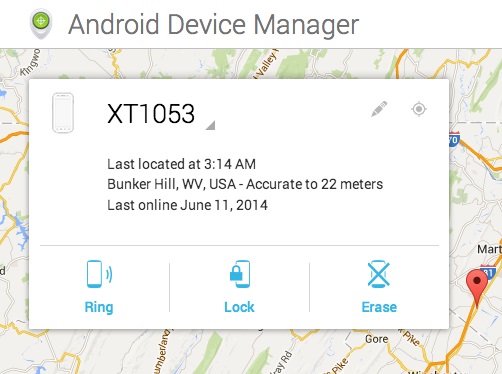 Android Geräte-Manager