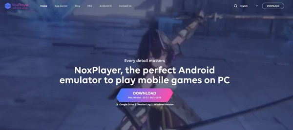 Android emulátor Windows Mac Noxplayerhez