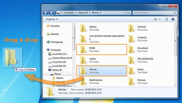 Video de Android a PC