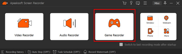 Apeaksoft Screen Recorder Game Recorder