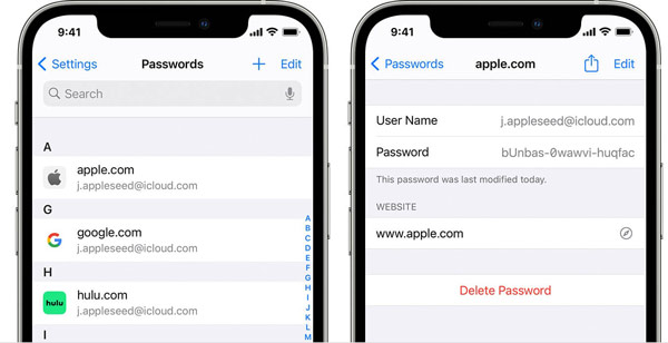 Пароль Apple ID в настройках