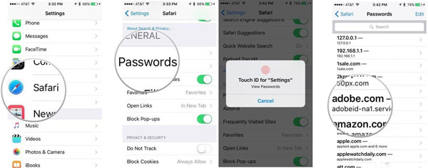 Apple-ID-Passwort Safari iPhone