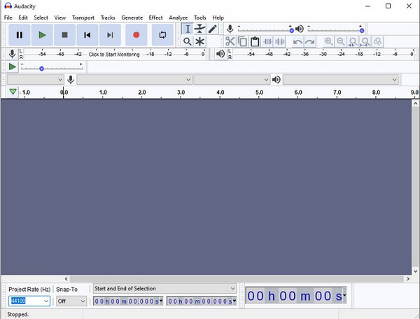 Aplicativo de software Audacity