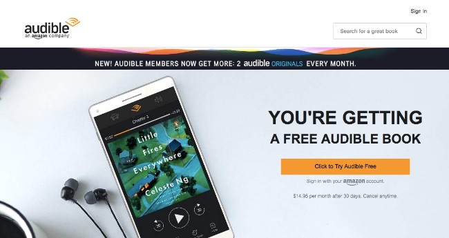 Audible-Site