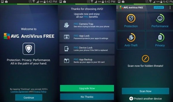 Download avg antivirus pro for android