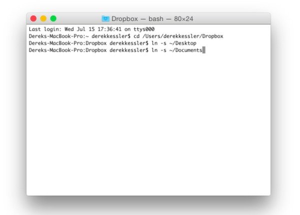 Backup Mac til Dropbox