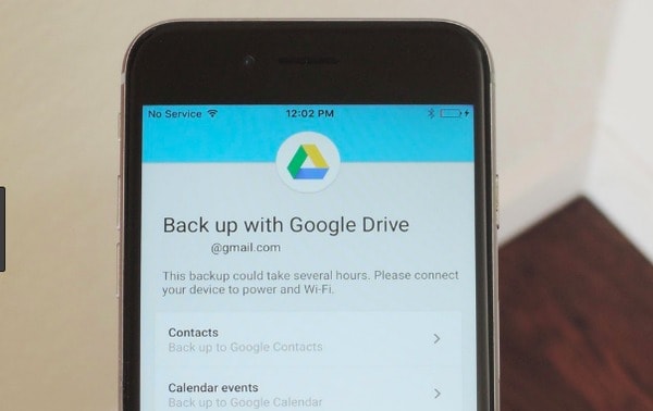 Backup de fotos do Android no Google Drive