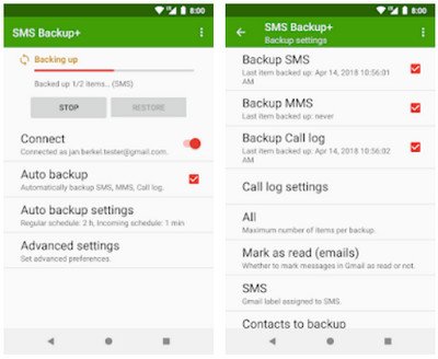 Как сделать копию смс на android