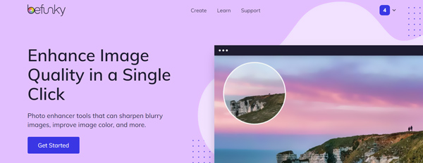 Befunky Photo Enhancer en línea
