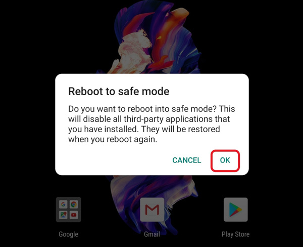 Εκκίνηση σε ασφαλή λειτουργία Android