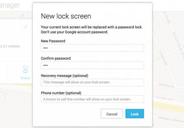 Android-wachtwoord omzeilen