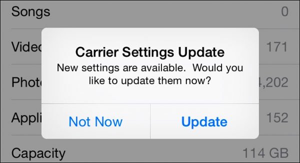 Carrier Update