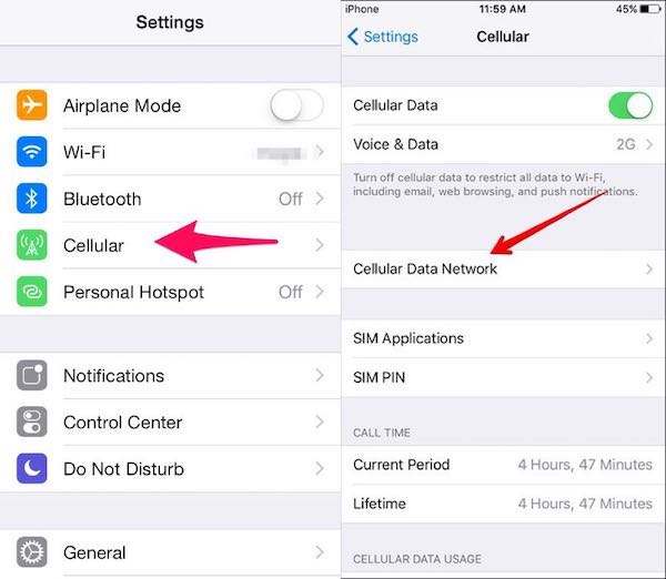 Celluar Data Network
