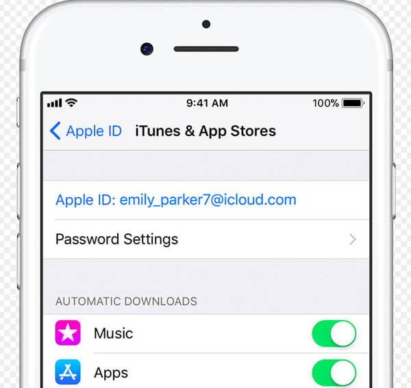 Korrigera Apple ID