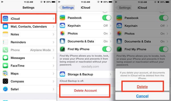 Check iCloud iMessage Facetime