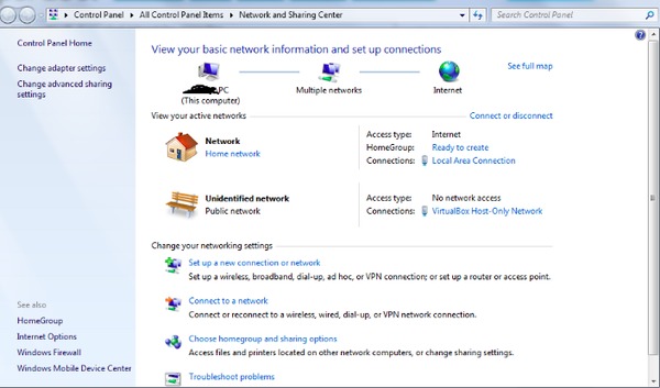 Controleer Internetverbinding