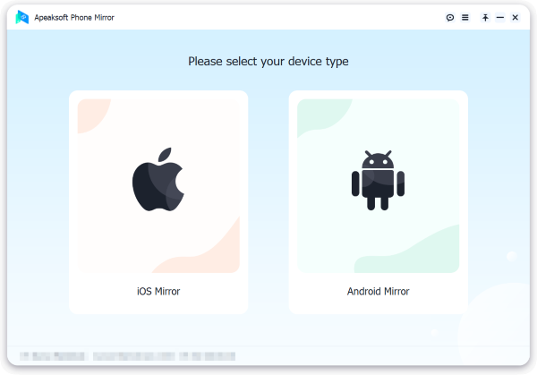 choisissez Ios Android Miroir