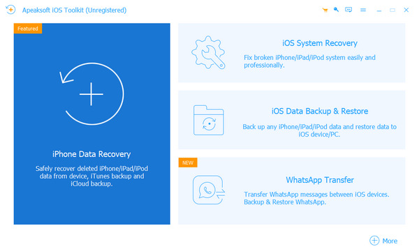 Velg iPhone Data Recovery