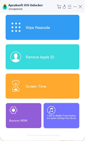 「Apple IDを削除」を選択します