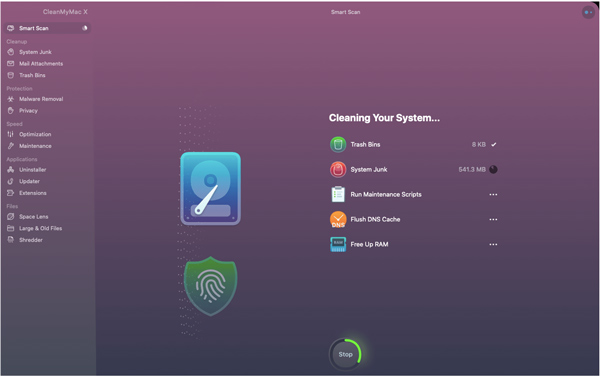 Очистка обзора CleanMyMac