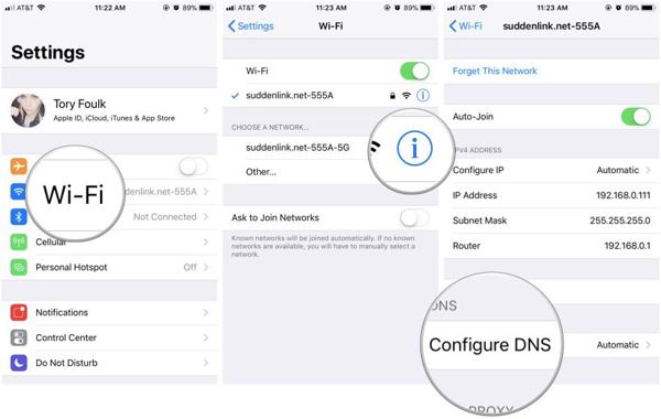 Configurer le DNS