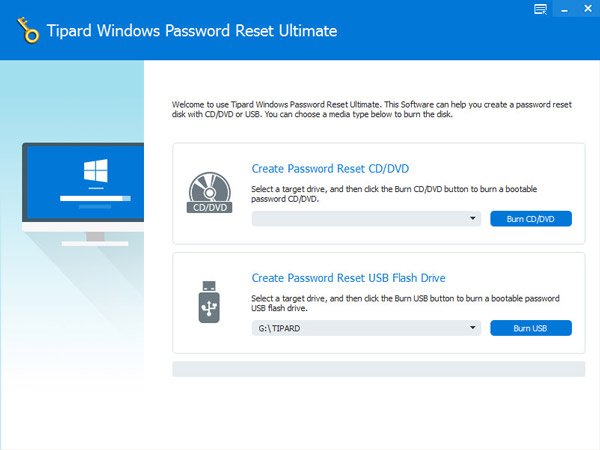 Reimposta la password 7 di Windows con Ripristina disco