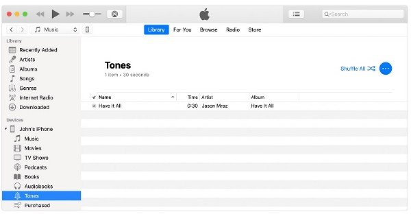 Maak iPhone-beltonen met iTunes