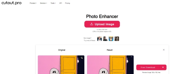 Cutoutpro Photo Enhancer