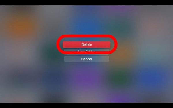 Delete App Home Screen