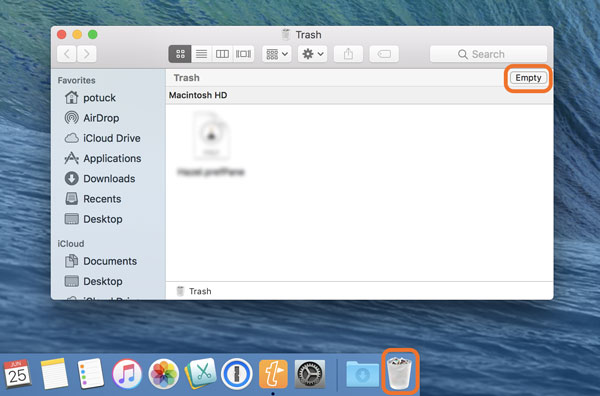 Delete App on Mac