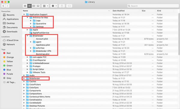 Delete Bitdefender Remaining Files Mac