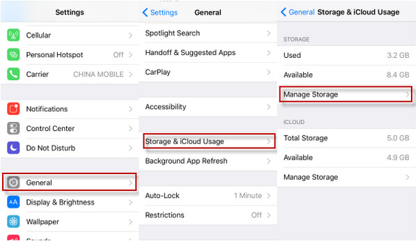 Supprimer les téléchargements sur iPhone