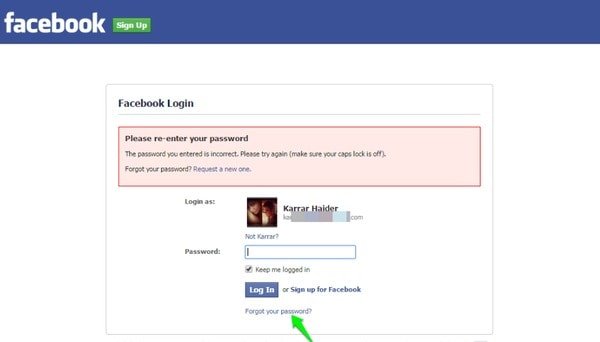 Lösche meinen FB-Account ohne Passwor