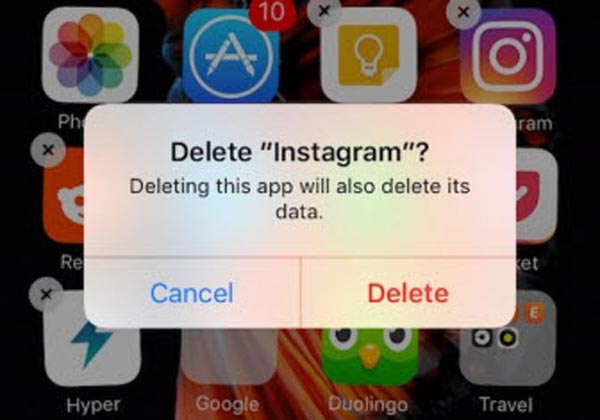 Eliminar iPhone de Instagram