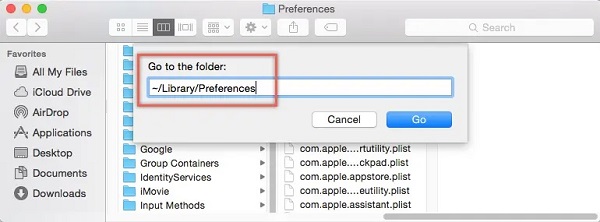 Delete Preferences