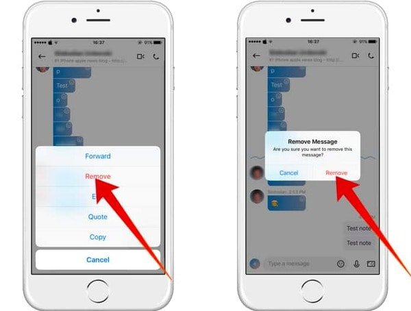 Supprimer les messages Skype sur iPhone