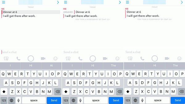 Verwijder opgeslagen Snapchat